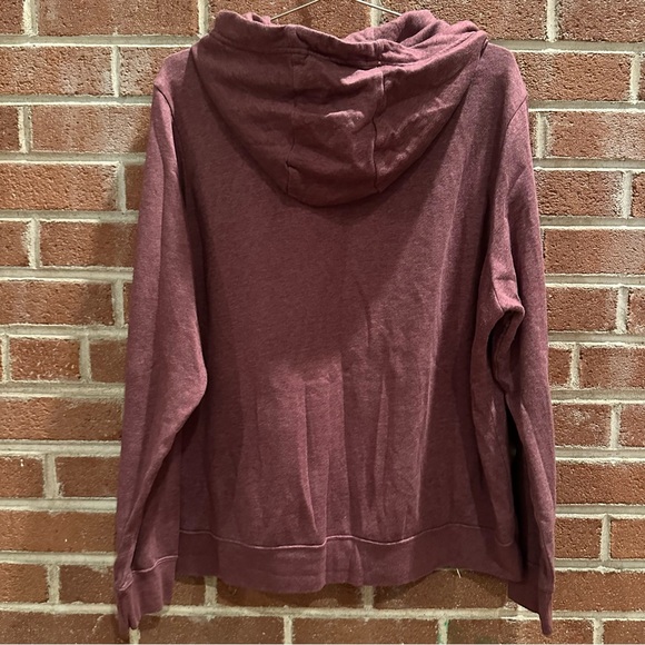 Nike Hoodie‎ Women’s Cowl Neck Maroon Size XL - Picture 5 of 9